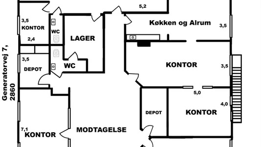 Kontorlokaler til leje i Søborg - billede 2